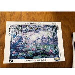 Euro graphics 1000 piece - Water Lillies by Monet puzzle